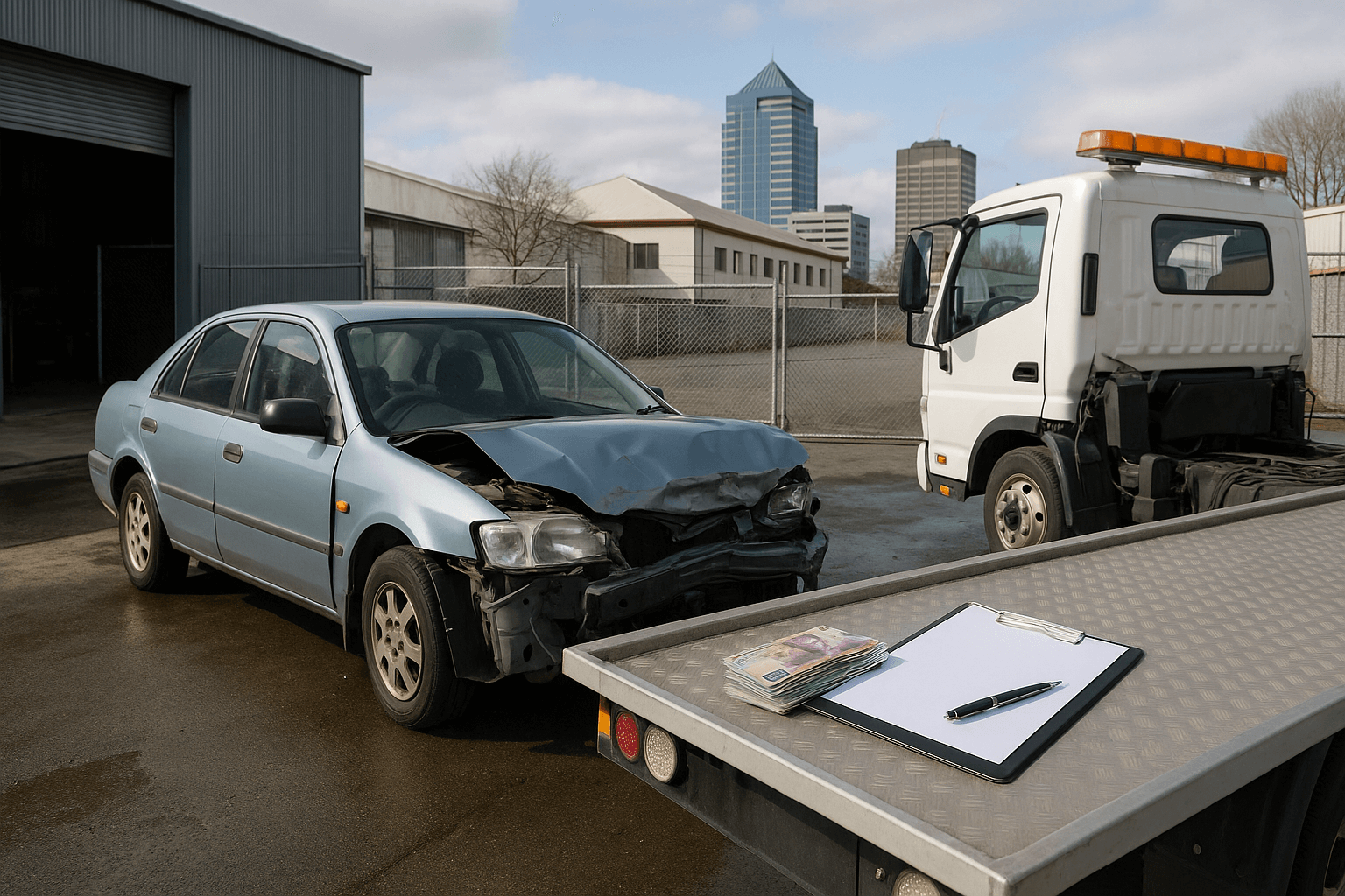 streamline scrap car sales quick cash Christchurch