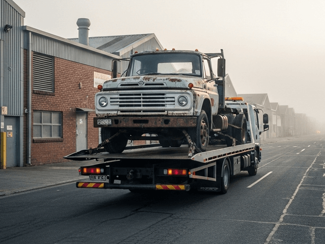 truck removal in papanui, christchurch after paying cash
